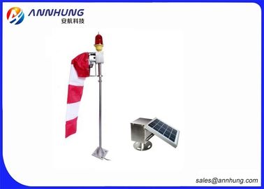 ICAO Heliport Red Outside Flood Lights Wind Direction Indicator Customized Windsock