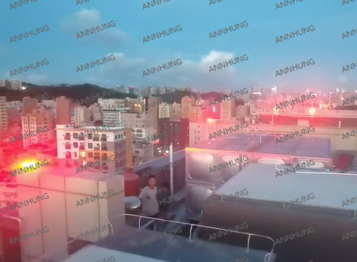 آخرین مورد شرکت پروژه ای برای ساختمان نون آنهوئی دوفو، چراغ مانع هوایی متوسط شدت LED