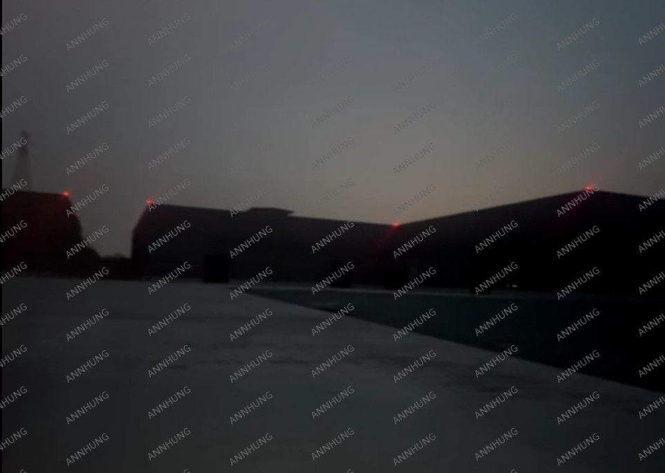 آخرین مورد شرکت پروژه پایگاه تولید لوزوهو، چراغ مانع هوایی کم شدت LED
