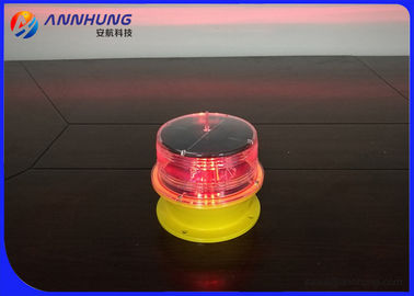 چراغ دریایی LED با برد دید 1-3 مایل دریایی مجهز به ماژول خورشیدی سیلیکون تک کریستالی