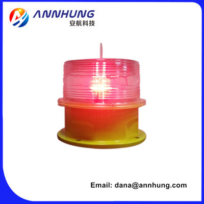 چراغهای هواپیمایی خورشیدی LED دریایی فانوس ساختمان بلند هواپیما هشدار دهنده ریزپردازنده کنترل شده