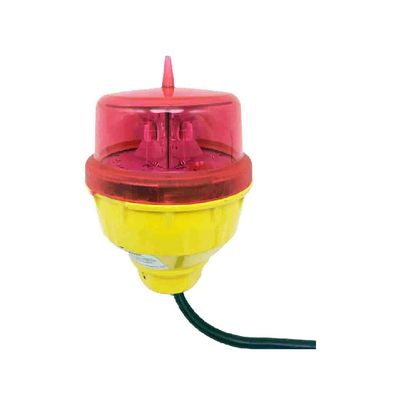 چراغ انسداد هوانوردی LED ضد آب با شدت پایین IP66 چراغ هشدار هواپیما سازگار با FAA L-810
