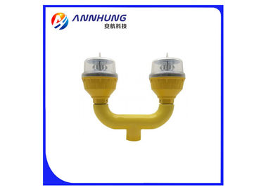 چراغ های هشدار دهنده هواپیمایی 5 چراغ قرمز ، انسداد هواپیمایی FAA L810 چراغ های هشدار دهنده بر روی برج