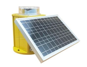 چراغ چشمک زن قرمز ICW2 خورشیدی انسداد خورشیدی 2000cd با شدت متوسط ​​نوع 20W
